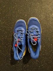 UNDER ARMOUR Youth Stephen Curry 3Z7 Basketball Royal Blue & Yellow Shoe 6 6Y