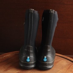 Bogs Boots Youth SZ 4 Black Classic High Handle Waterproof Chore Garden Outdoor