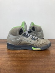 Air Jordan 5 Retro Light Mint Green Light Grey Dark Grey Size 5.5Y DQ3734-003