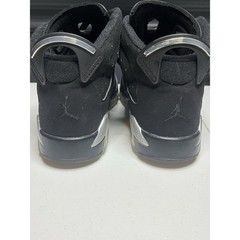 Jordan 6 Retro Chrome Black Metallic Silver DX2835-001 Kids 5Y Womens 6.5