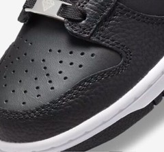 AUTHENTIC NIKE DUNK Low SE GS ‘Black Chrome’ DC9560-001 Youth GS size