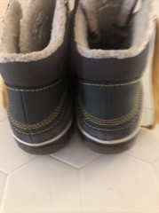Keen Brady Youth Boots Gray Brown Yellow Youth Size 3 Style 1007827