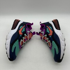 Nike BQ0103-402 Air Max 270 React Youth Size 7Y / Womens 8.5 Multi Color Shoes