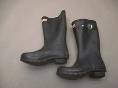 Hunter Boot Size 3G Kids Unisex Original Tall Rubber Wellington Rain Boots SH-17