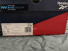 Reebok Zig Dynamica size 6.5 kids