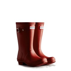 Excellent Hunter Big Kids Original Kid’s Rain Boots, Military Red, K4