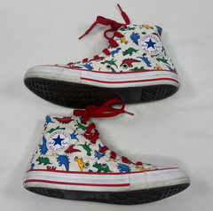 Converse All-Star DINOVERSE Chuck Taylor High Tops Dinosaur Shoes Size 3
