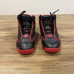 Nike Jordan Pro Strong Black University Red Sneakers DC7909-006 Youth Sz 2Y