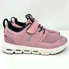 On Cloud Play Kids Zephyr Hook & Loop Sneakers White Pink Size 1K Toddler NEW