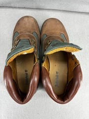TIMBERLAND BEEF AND BROCCOLI GRADE SCHOOL FIELD BOOT NO LACES Size 6