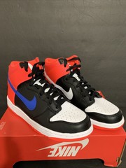 NIKE DUNK HIGH (GS) “KNICKS” Sz 6Y WMNS 7.5 NEW