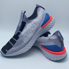 Nike Epic Phantom React Flyknit GS Indigo Fog Kid’s Size 7Y CJ7202-400 Worn Once