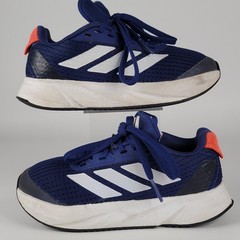 Adidas Kids Running Shoes Blue White Athletic Sneakers Size 12K US Lace Up