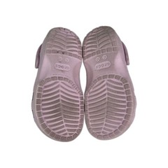 Crocs Classic Clogs Light Pink Lightweight Iconic Slip On Shoes Youth Size 13