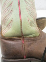 ANDERSON BEAN BOOTS Brown Square Toe Boots Youth Kids size 11 Style 7089