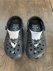 Crocs Disney Nightmare Before Christmas Clogs Child Size C13 Jack Skellington