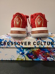 Red Crossover Culture SNIPER sneaker K LO LP Youth Size 4