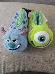Disney Pixar Monsters Inc Slippers Sully And Mike Size 11/12 Kids