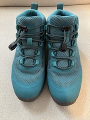 REI Co-Op Kid’s YOUTH Flash Size 2Y Aqua Blue Vista Hiking Boots-Warerproof