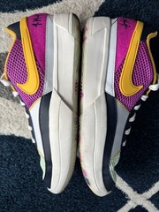 Nike Ja 1 SE GS Obsidian Hyper Violet Yellow White Sneaker 6Y FN4977-400