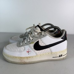 Nike Air Force 1 Low LV8 GS Swoosh Compass Youth 6Y UK 5.5 Shoes EUR 38.5