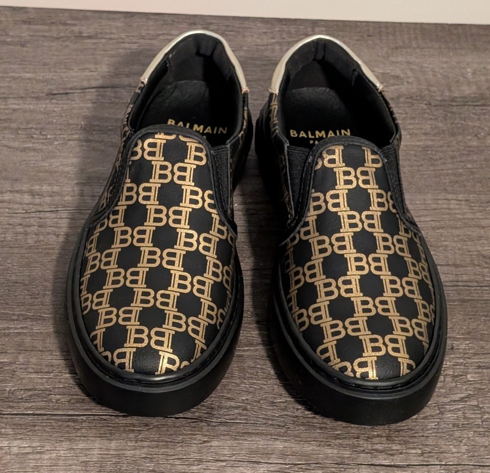 Balmain Designer Sneakers Shoes Children Kids Size 3 (34)