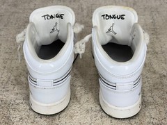 Nike Air Jordan Mid GS White Black Schematics DQ1864 100 – SIZE 3.5Y / EUR 35.5
