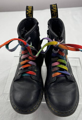 Dr. Martens 1460 Pascal Rainbow Stitch Boots – Kids Size 2