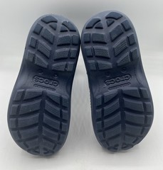 Crocs Youth Size C 12 Handle It Rain Boots Navy Pull On 12803 Youth Waterproof