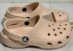 Crocs Classic Comfort Slip-On Clogs Pre School Unisex Size 11c – Tan (New)