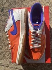 NEW Nike Dunk Low SE (GS) Size 5.5Y Safety Orange 7w FN0600-801 NIB