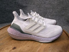 adidas UltraBoost J “Crystal White Silver” Running Shoes Sneakers Size 5 FZ2930
