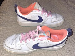 Nike Court Borough Low Sneakers BQ5448-112 Shoes, Sneaker, Size 3.5 Youth
