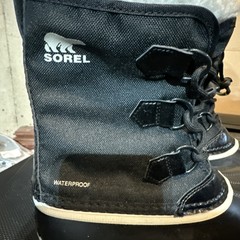 SOREL -Kid’s Caribou Waterproof Boot for Winter Black Size US 2 C New