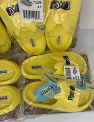 NWT Yellow Peeps Easter Bunny Slip On Shoes Kids Water Friendly Sandals 13-1