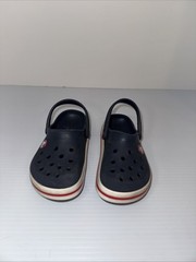 Crocs Crocband Clogs Shoes Navy Blue & Red – Child’s Size 11 Child