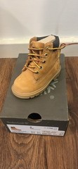 Timberland Classic 6-inch Waterproof Boot- Toddler Size 4- Wheat Nubuck Leather
