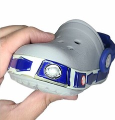 Crocs Star Wars R2D2 Grey and Blue C 4/5