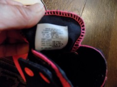 Converse Neon Pink Black Hook Loop Elastic Lace up Chuck Taylor High Tops Sz 1