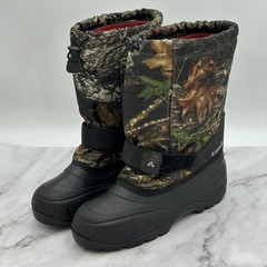 Kamik Boots Youth Size 5 Camo Winter Snow Waterproof Insulated Made Canada