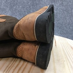 Itasca Boots Youth 4 Buckaroo Western Cowboy Brown Leather Pull On Block 5027030