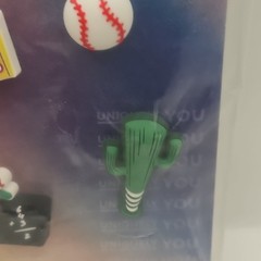 New Original Jibbitz Crocs Jibbitz Charms: Uniquely You Baseball Team 5 pc Pack