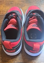 Nike Court Borough Low Recraft Red W/Black Swoosh „All Day Play“ Sz 11C