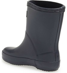 NEW $75 HUNTER Original Kids First Classic Rain Boots Navy Blue US 6B / 7G