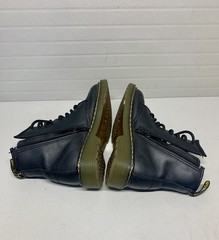 Dr Martens Zavala J Black Lace Up Combat Boots Kids Size 1 US~See Photos!