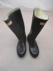 Hunter Boot Size 3G Kids Unisex Original Tall Rubber Wellington Rain Boots SH-17