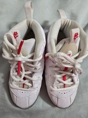 Nike Lil posite One Red/White Roses 7c Girls Boys Shoes unisex