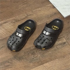 Crocs x Batman Batmobile Black Unisex Kids Clog Sandals Slip-On Lightweight