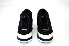 JORDAN BIG FUND (GS) BLACK/METALLIC SILVER GREEN 310091-007 BIG KIDS SHOE SIZE 5
