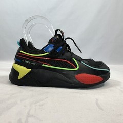 Puma RS-X Hypnotic Black Red Blue 382128-01 size 2.5C